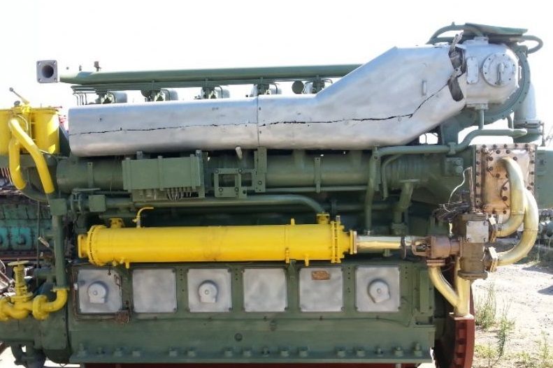 Mak 6M452AK DIESEL ENGINE