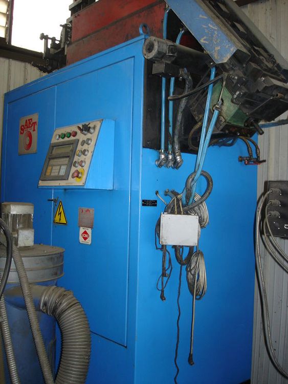 SAET KW 200 MOD. ISHP Induction billet-slug heating furnace for forging