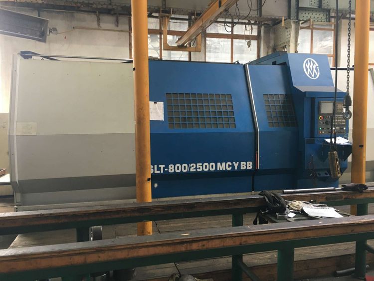 Excel FANUC 18i-TB Variable Speed SLT-800/2500 MCYBB CNC 2 Axis