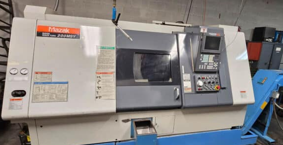 Mazak Mazatrol Fusion 640 CNC Control 5000 RPM SQT-200MSY 4 Axis