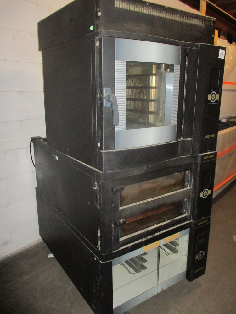 Wiesheu Dibas 64 S Convection oven with 2 pizza ovens and proofer