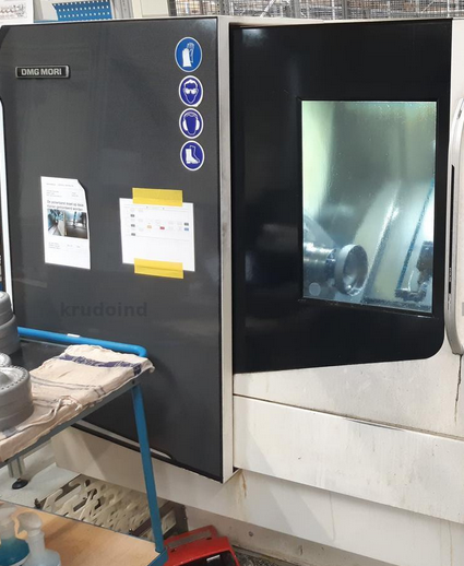 DMG SIMline withOperate on SIEMENS 840D solutionline 4000 rpm MORI Ecoturn 450 2 Axis