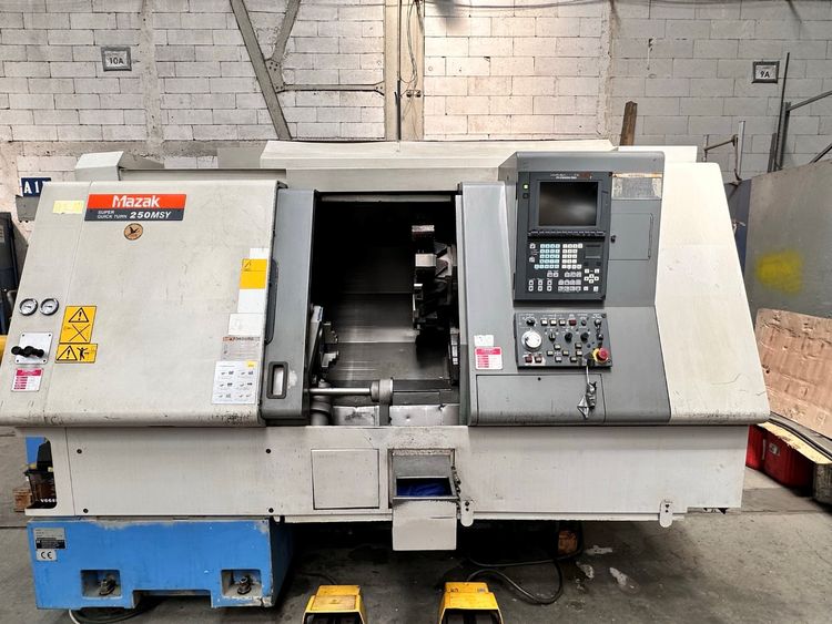 Mazak Mazatrol 640 MT 4000 rpm SQT 250 MSY 3 Axis