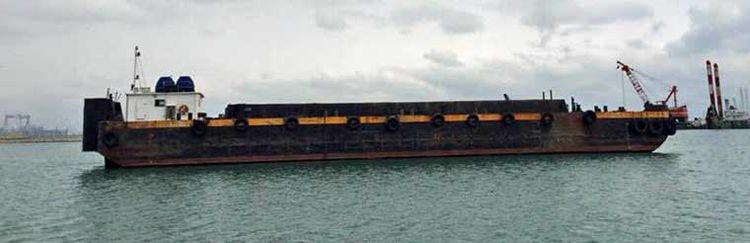 1,000 m3 Non-Self-Propelled Split Hopper Barge