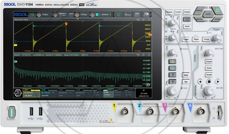Rigol DHO1104 Oscilloscope 4 channles