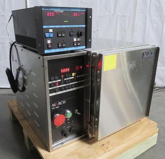 March PX-500 Plasma Cleaner Asher Etcher