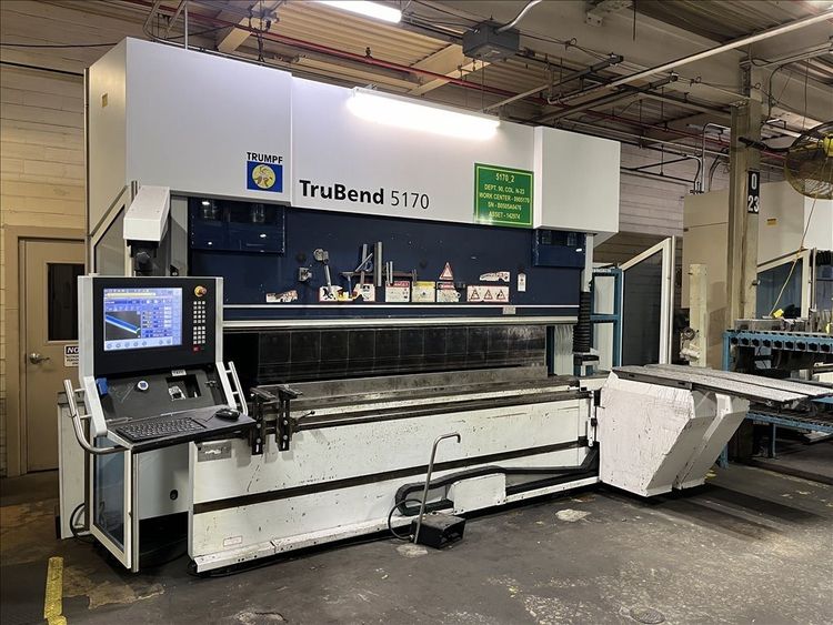 Trumpf Trubend 5170 Multi Axis CNC Press Brake 187 Ton