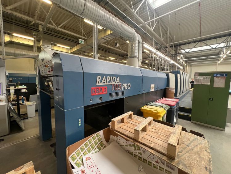KBA Rapida 105 PRO-5+L CX ALV2 740x1050 mm
