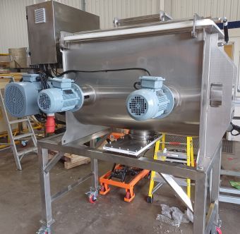 Stainless steel paddle mixer