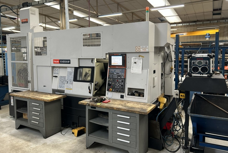 Mazak Mazatrol Matrix Nexus 4,000 RPM Quick Turn Nexus 250-II MSY 4 Axis