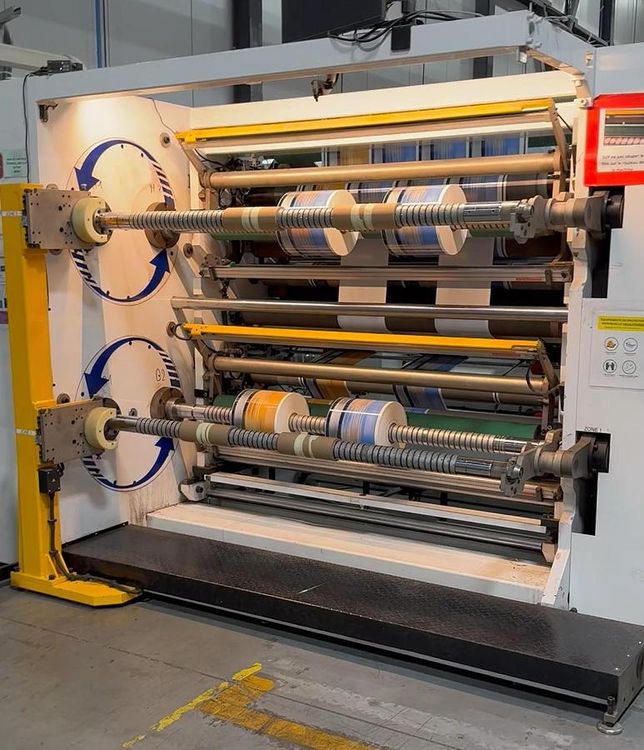 SRC 63" 600 Duplex Turret Slitter Rewinder
