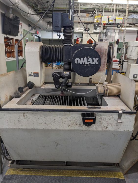 Omax 2626 Waterjet CNC Control