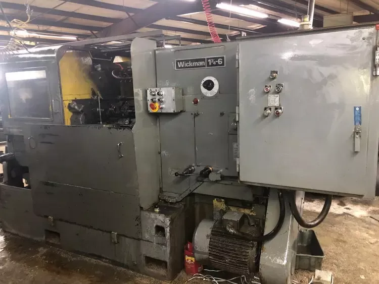 Wickman Multi-Spindle Screw Machines (Cam) Variable Speed 1-3/4"-6