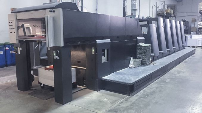 Heidelberg CD74-5+LX-F 23 x 29 inch