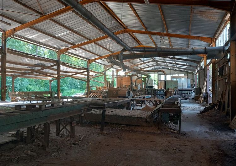 Wood sawmill