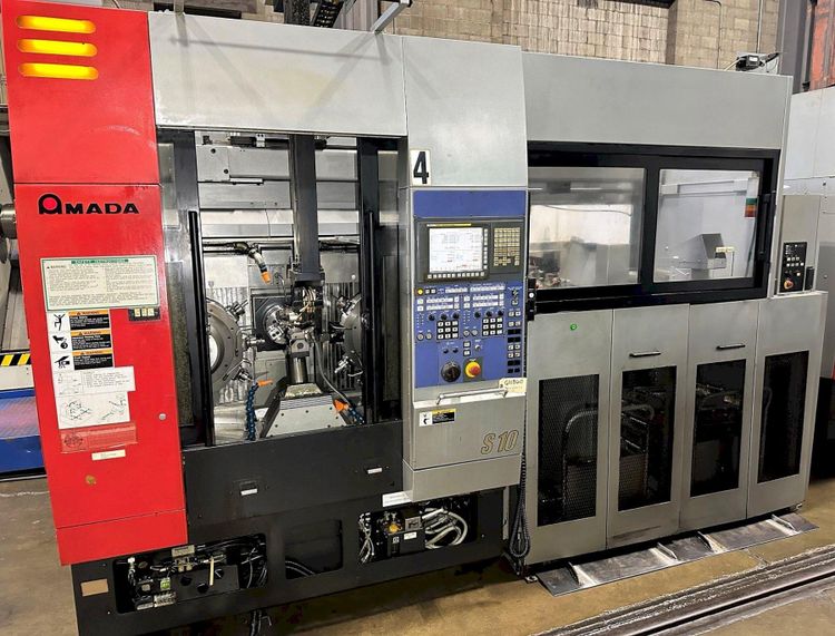 8 Amada Fanuc 31i Model B CNC Control 5000 RPM S10 8 Axis