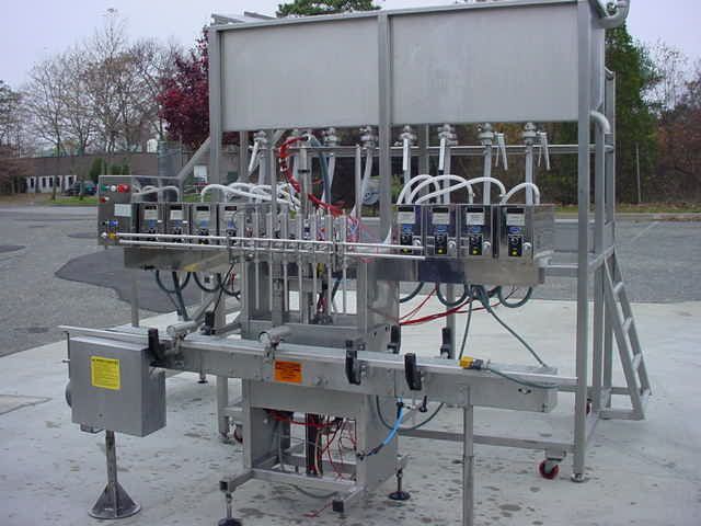 King TECHNOFILL, AUTOMATIC POSITIVE DISPLACEMENT FILLING MACHINE
