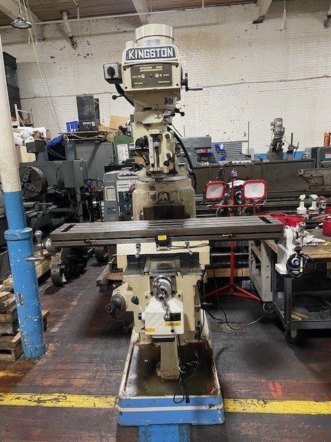 Kingston KMT4V Vertical Milling Machine 4200 RPM