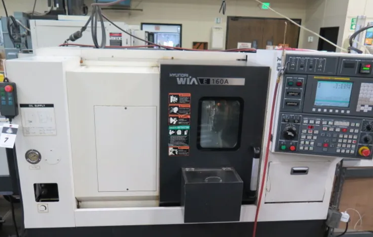 Hyundai Hyundai Wia Fanuc i Series control 6,000 RPM WIA E160A 2 Axis