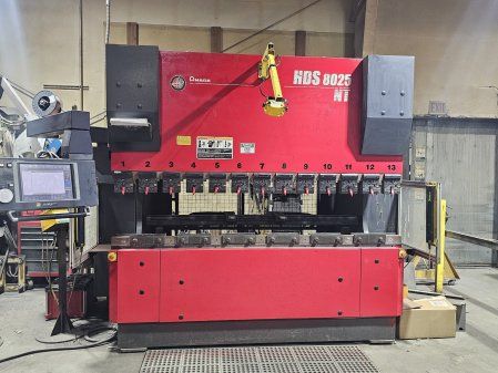 Amada HDS8025NT 88 TON X 102"