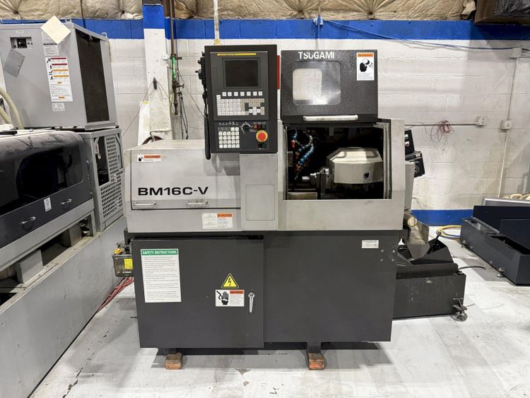 Tsugami Fanuc 0i-TC 12,000 rpm BM16C-V 3 Axis