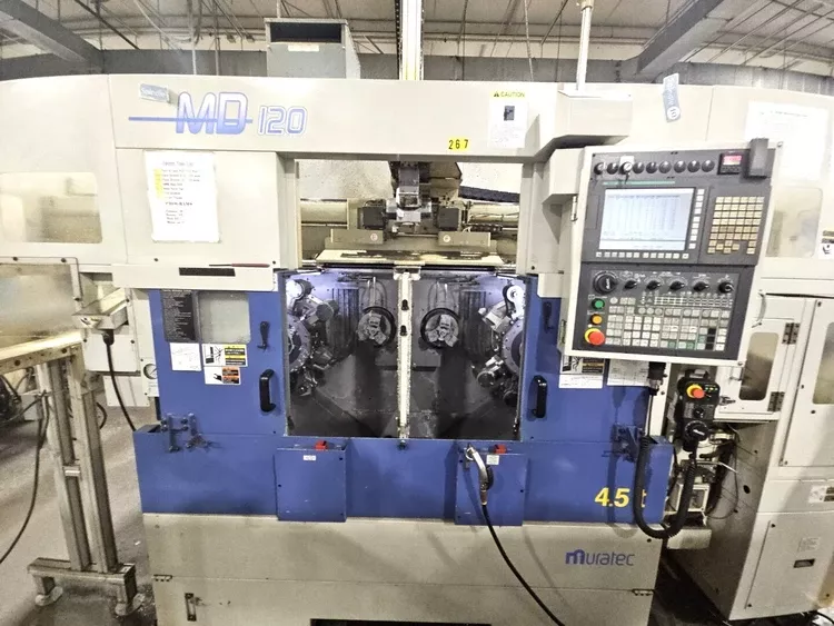Muratec Fanuc 31i-TB CNC 4,500 rpm MD-120G 2 Axis