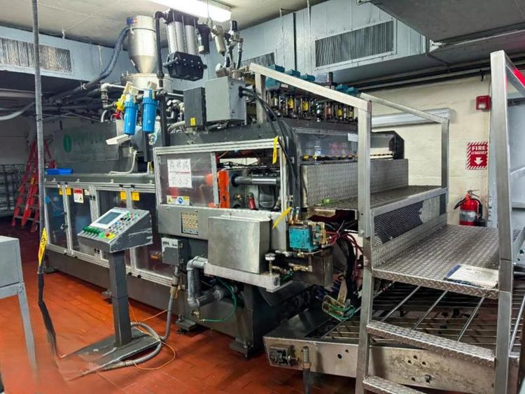 Portola Packaging 6 wide Gallon Blow Molding Machine