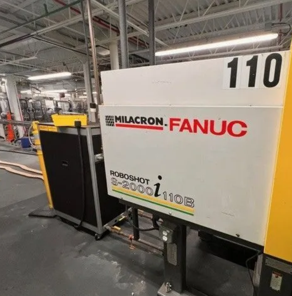 Milacron ROBOSHOT S-2000i-110B  Clamp Force: 110 tons