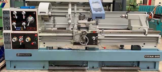 Bernardo ENGINE LATHE 1600 U/min Titan 660 x 2000 Vario