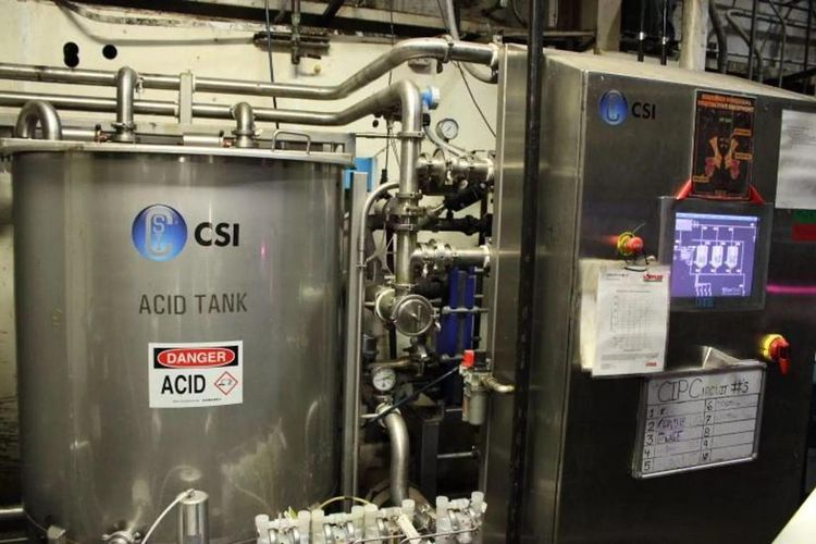 CSI skid mount CIP system