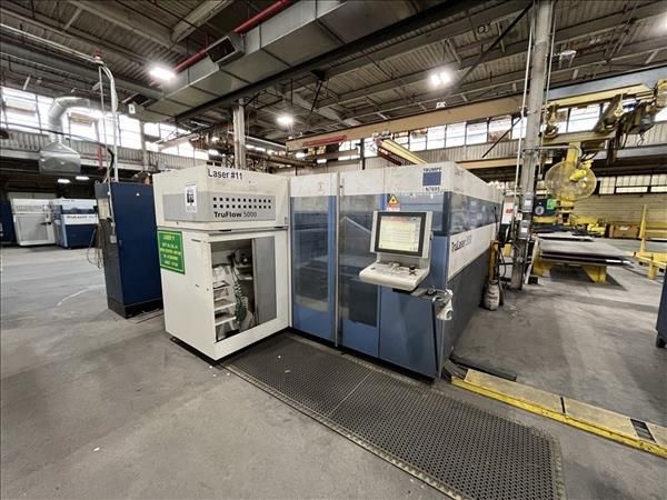 Trumpf TruLaser 3030 Twin Pallet CNC Laser Siemens CNC Control