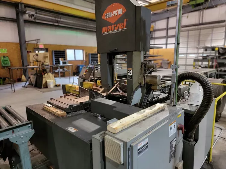 Marvel 380A-PC3-60 Band Saw Semi Automatic