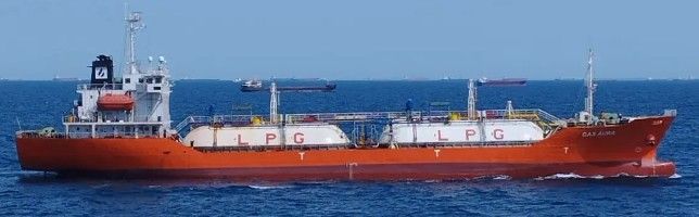 Watanabe Shipbuilding GAS AURA ABT 4105 DWT ON 5.37 M DRAFT