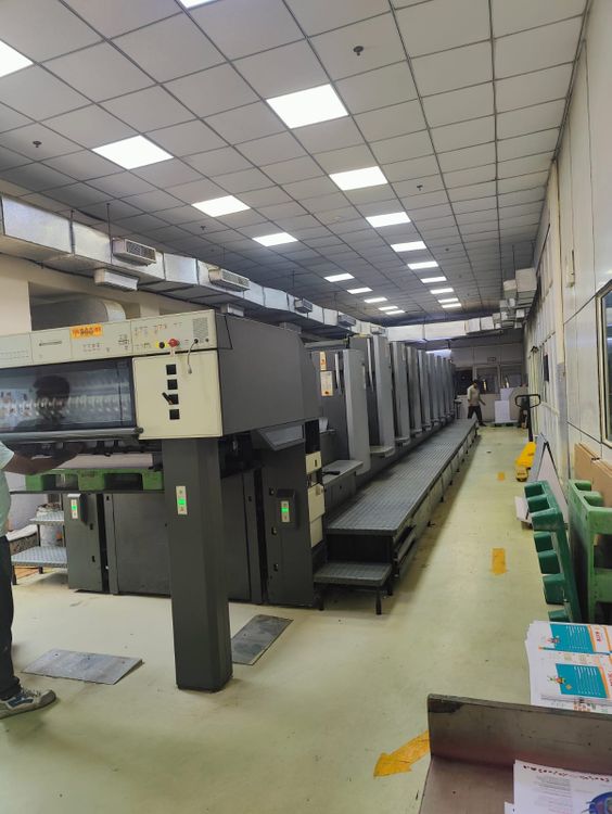 Heidelberg SM 102-8P+L 28×40 Inches