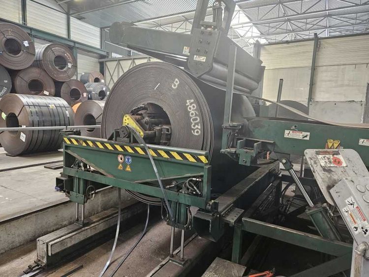 Red Bud Cut To Length Line 84" x 0.393" x 80,000# Max Coil O.D.: 84" (2,135 mm)