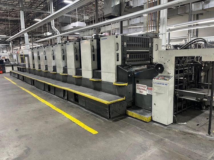 Komori Lithrone L- 840 CX 8 28"X40"