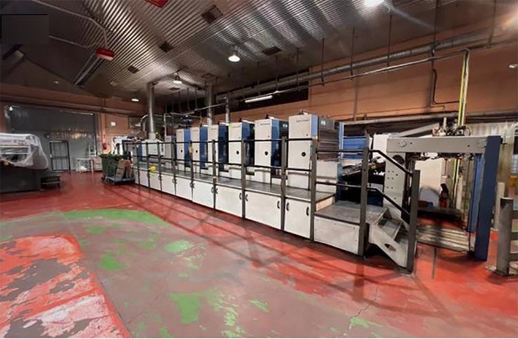 KBA Rapida 105-6 L PWVA UV drying -Hybrid 105 x 74 cm