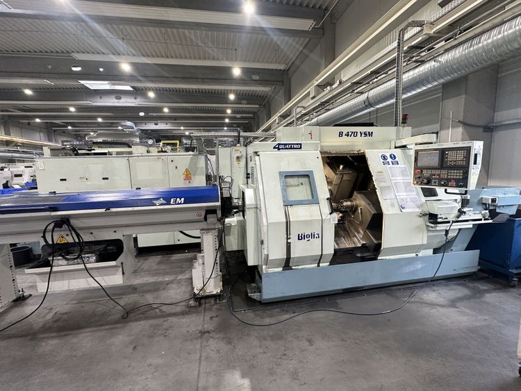 Biglia Fanuc 18i-TB 4000 rpm B470YSM 2 Axis