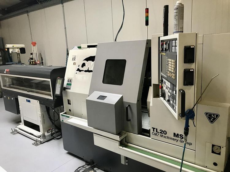 CMZ FANUC Series 31i-model A 4000 rpm TL20MS 4 Axis
