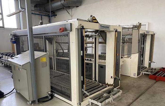 Tomassini RAPID/C 100-130 DOP Feeder and Stacker