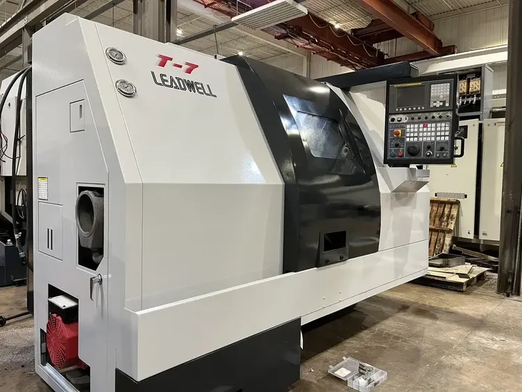 Leadwell Fanuc 0i-TC 4,500 RPM T-7  2 Axis