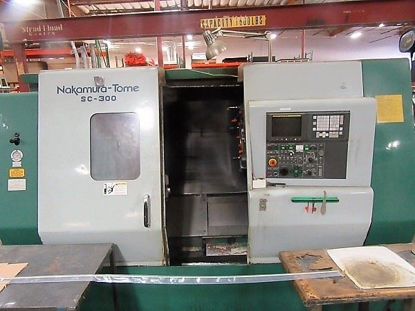 Nakamura Tome Fanuc 21TB 3500 RPM SC-300 2 Axis