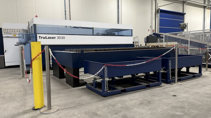 Trumpf TruLaser 3030 Siemens Sinumerik 840 D SL