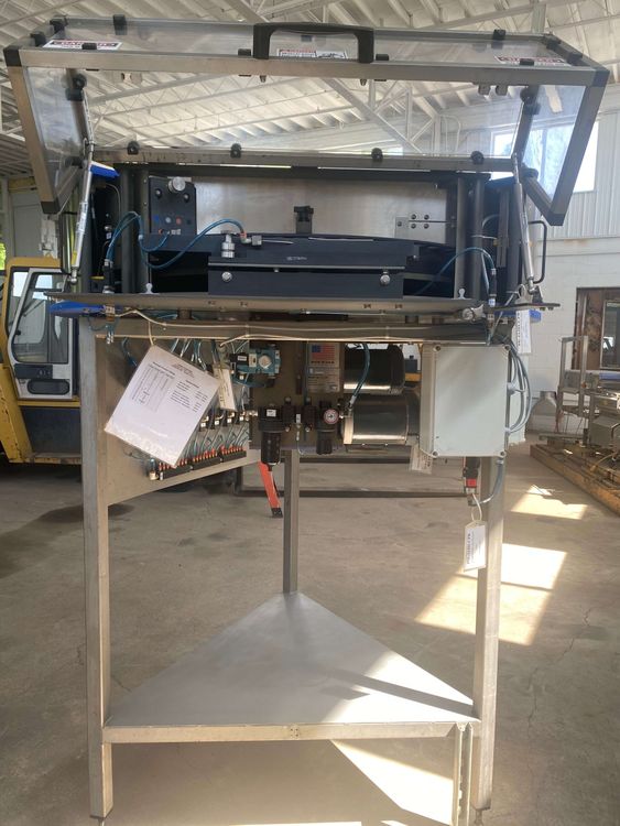 Angelus Cap Sorter and Feeder with Elevator