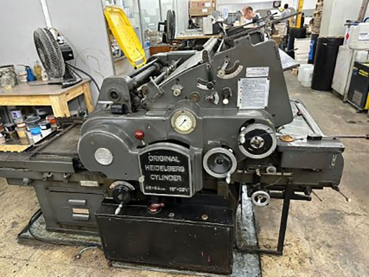 Heidelberg Cylindrical automatic die-cutting machine