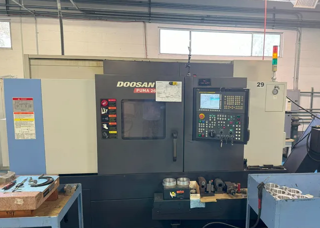 Doosan Fanuc 31i CNC Control with Easy Guide i 3500 RPM PUMA 2600SY 4 Axis