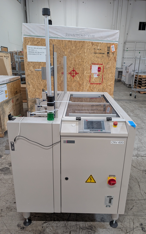 ASYS AES 03D Front of Line Unloader
