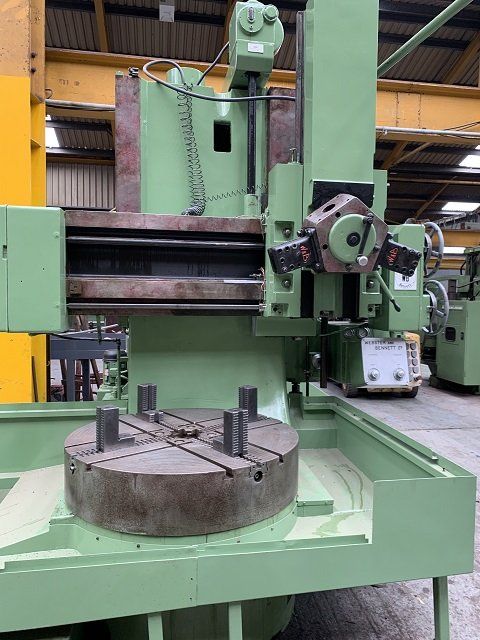 Webster & Bennett 48″ EV Elevating Rail Vertical Lathes