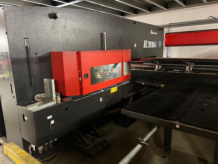 Amada AE 2610 with MP Sheetcat 3015 20 tonne