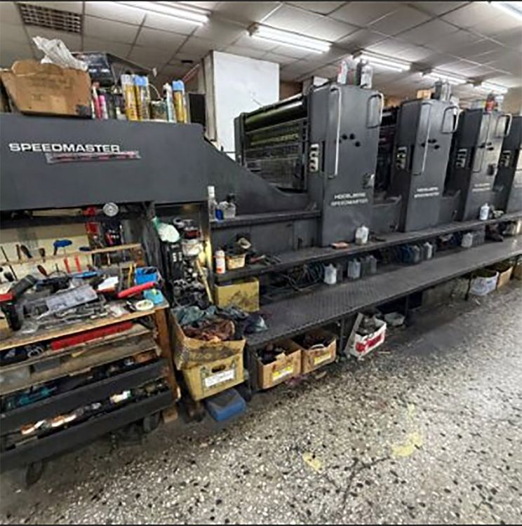 Heidelberg SM 102V  28 x 40